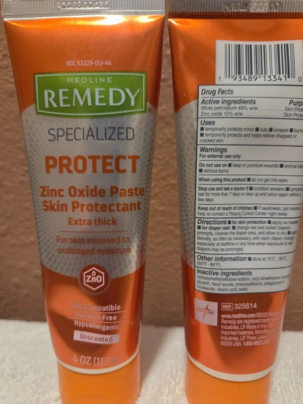 Remedy Zinc Oxide Skin Paste (for diaper rash or any skin exposed to wetness_